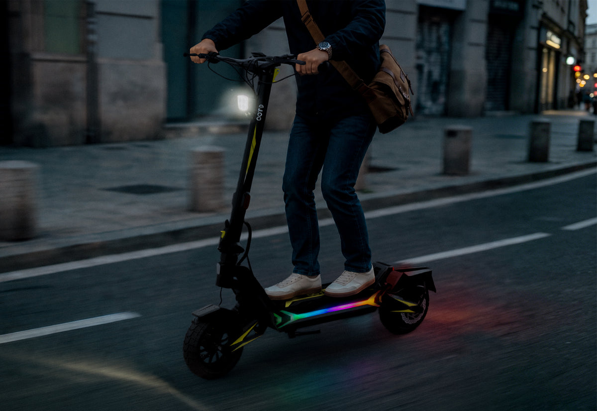 Visible, même après la nuit tombée
